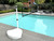 24" Tall Volleyball Net Set-Up High Above The Water