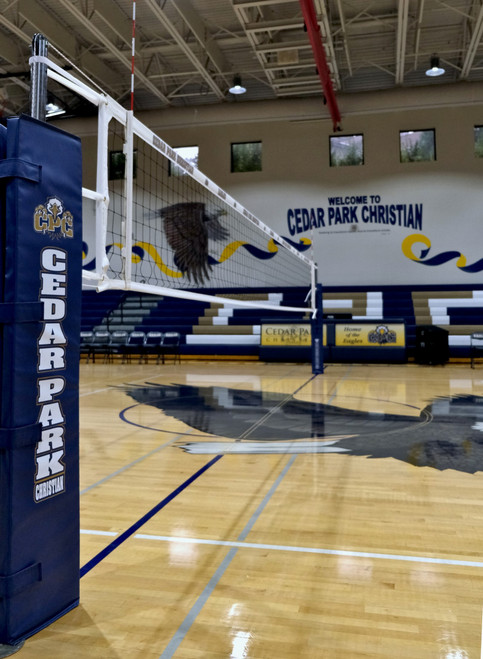 Ultra-Stiff 3.5" OD Patriot Professional Aluminum Volleyball System