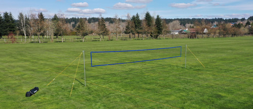 LW2: LightWeight 2" Volleyball Net