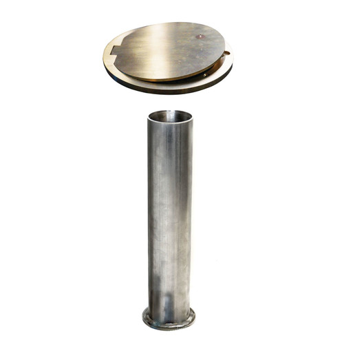 floating brass plate with badminton sleeve