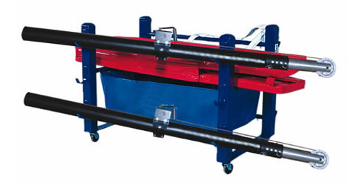 6 Pole Volleyball Transport Cart