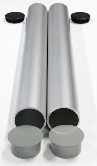 POP 3.5" and 3" Outdoor Ground Sleeve / Socket (36" Length) (Sand, Grass, Concrete, etc...)