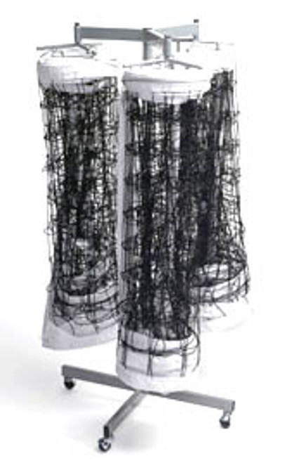 Triple Volleyball Net Storage Rack