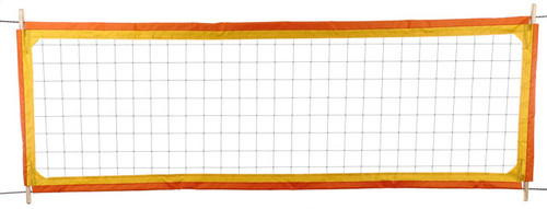 Two-Tone-PBN4: 4" Professional Volleyball Net Sewn in Two Colors