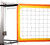 Two-Tone-PBN4: 4" Professional Volleyball Net Sewn in Two Colors