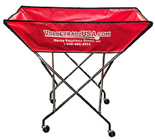 VolleyballUSA.com Hammock Style Ball Cart
